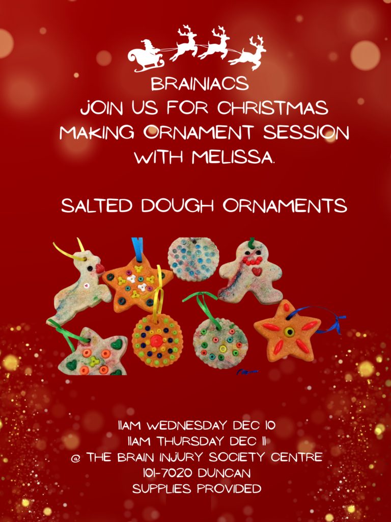  Christmas Ornament making with Melissa